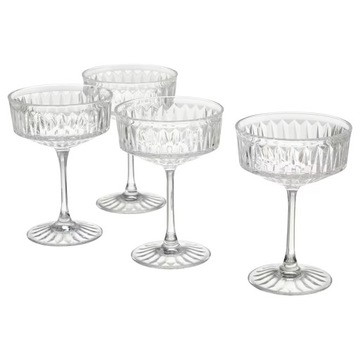 IKEA SALLSKAPLIG Kieliszek Puchar do szampana 4szt