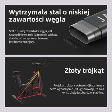 JASPORT C3 — умный гоночный велосипед для помещений, совместимый с Kinomap и Zwift.