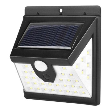 Lampy solarne Zewnętrzna lampa ścienna na płot przydomowy Przednie drzwi