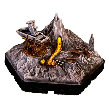 Hexworld - Районы RPG - Горпые горы 50 мм