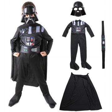 STRÓJ LORD VADER 7-8 L STAR WARS -GWIEZDNE WOJNY