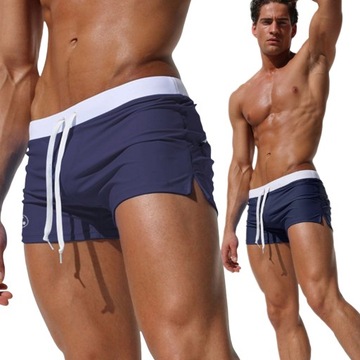 KĄPIELÓWKI MĘSKIE KĄPIELOWE SZORTY BOKSERKI SPORTOWE NA BASEN PLAŻOWE R.XL