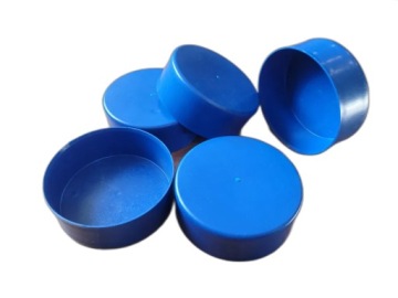 Верхняя нижняя, заглушка для трубы диаметром 110 мм, без резьбы