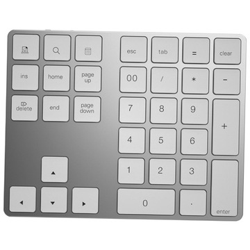 Klawiatura numeryczna Mini Bluetooth Klawiatura numeryczna Argent