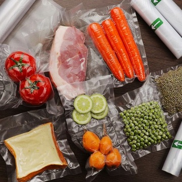 STRONG Фольга с накаткой для вакуумного упаковщика РУКАВ 15см РУЛОН 6м 15х600