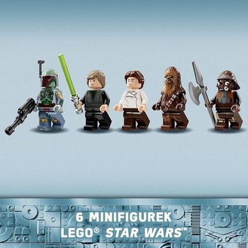 LEGO Star Wars 75396 «Барджа в пустыне и яма Сарлакк» из «Звездных войн» + сумка