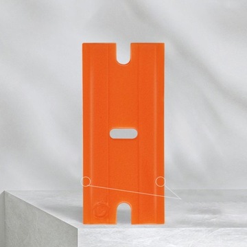 Пластиковый скребок для лезвий бритвы, устойчивый к чистке