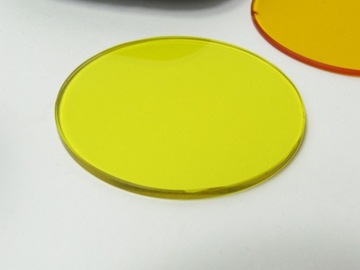 OMAG Swiss желто-оранжевый светофильтр — 2 линзы + кольцо на колпачке