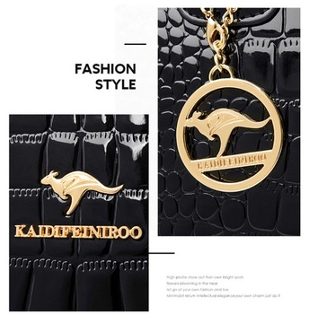 Fashion Top Handle Bag for Women Luxury Crocodile