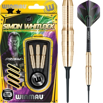 RZUTKI LOTKI DART WINMAU Simon Whitlock Brass 18g