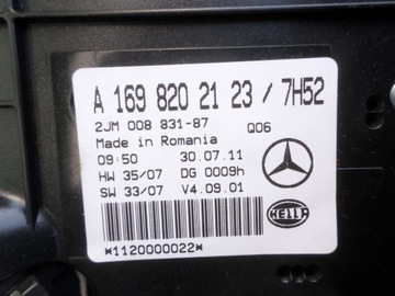 LAMPA HLAVNÍ MERCEDES W245