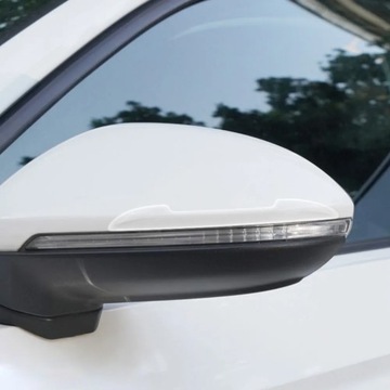 NAKLEJKI SILIKONOWE ODBOJNIKI DO DRZWI LUSTEREK ZDERZAKÓW BEZBARWNE 4 SZT