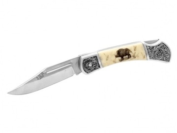 Nóż składany myśliwski edc JOKER JKR114 dzik