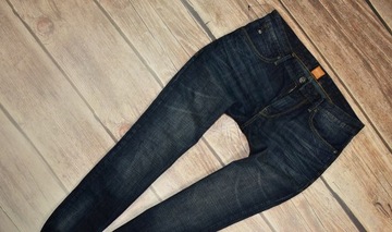 64 ## HUGO BOSS ## MĘSKIE SPODNIE JEANSY 32/32