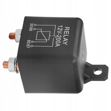 WM686 12V 4-pinowy przekaźnik rozruchu Heavy Duty