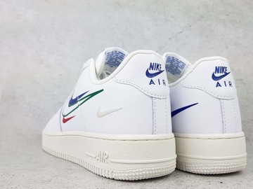 NIKE AIR FORCE 1 LOW DM9096 101 BUTY MĘSKIE BIAŁE SKÓRZANE