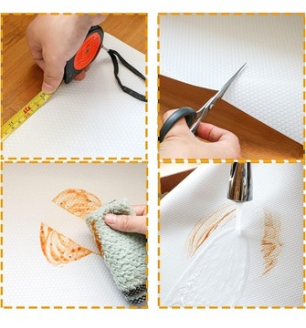 ЗАЩИТНЫЙ КОВрик ДЛЯ ЯЩИКОВ ШКАФА, ПРОТИВОСКОЛЬЗЯЩИЙ, 600X60см, ПЯТЕНОСТОЙКИЙ