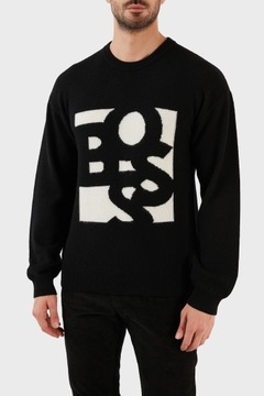 HUGO BOSS ORYGINALNY SWETER WEŁNA XXL B425