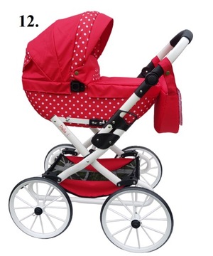 Коляска для кукол Deep Retro, большая, польская