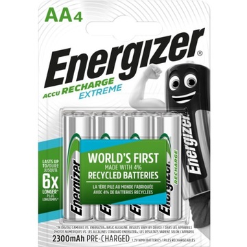 Akumulatorek ENERGIZER Extreme AA/HR6 2300mAh Ni-M