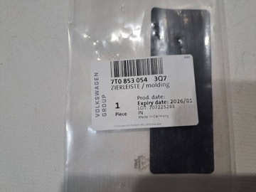 LIŠTA DVEŘE PRAVÝ PŘEDNÍ VW MULTIVAN IV T7 7T0853054