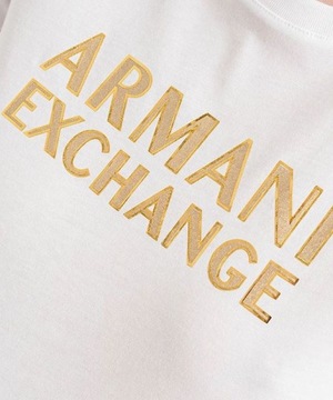 Armani Exchange t-shirt 6RYT07 YJ8QZ 1000 Kolor biały Rozmiar S