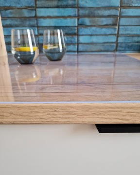 Mata ochronna na stół/blat, pcv 2mm, przezroczysta 90x130 cm