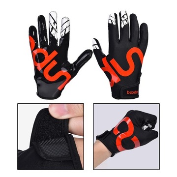 Пара бейсбольных перчаток Softball Batting Red M.