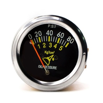Generic wskaźnik ciśnienia oleju PSI Łatwy w montażu 12 V DC Bezpośredni zastępuje samochód