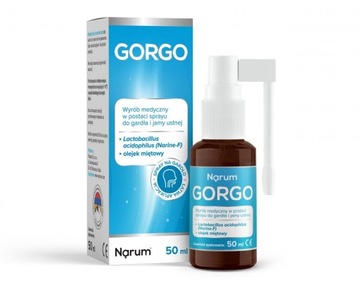 Narum Gorgo 50 ml Spray do gardła i jamy ustnej