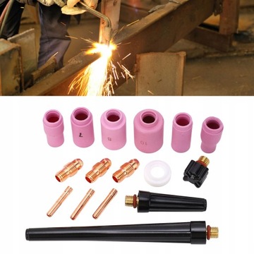 Набор цанг для горелки 16 шт.