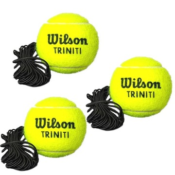 3 Piłki zapasowe Tenis trainer Fun&more WILSON