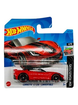 Hot Wheels Resorak Samochód Corvette Convertible