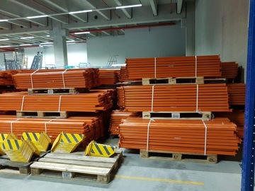 Тележка для перевозки курьера магазина