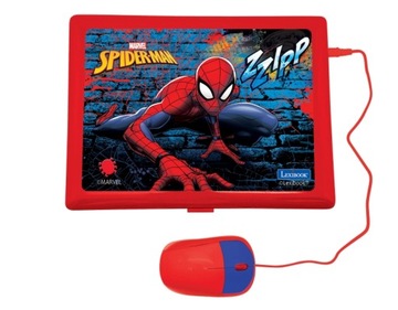 Laptop Spiderman PL/EN nauka