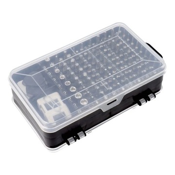 Zestaw śrubokrętów precyzyjnych/wkrętaków serwisowych, bitów 115w1 metal