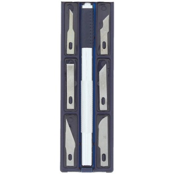 НОЖ ДЛЯ МОДЕЛИРОВАНИЯ СКАЛЬПЕЛЯ Прецизионный НОЖ, 6 лезвий