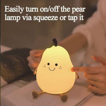 Светодиодный ночник для детей, настольная лампа с регулировкой яркости, 7 RGB, с таймером