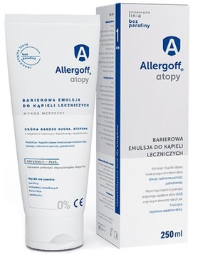 ALLERGOFF atopy emulsja do kąpieli leczniczej 250 ml