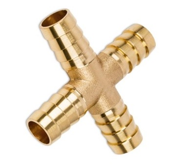 Łącznik do przewodów INSTALACJI PNEUMATYCZNEJ 4-stronny 6 mm
