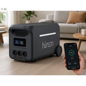 Портативная электростанция Hinen PS3000 3000 Вт, 2560 Втч, увеличение мощности
