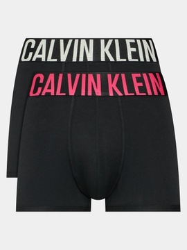 CALVIN KLEIN BOXERS - BOKSERKI MĘSKIE 2P CZARNY S