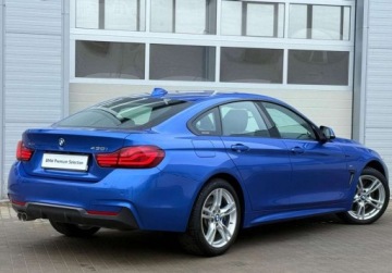 BMW Seria 4 F32-33-36 Coupe Facelifting 430i 252KM 2020 BMW Seria 4 BMW 430i xDrive Gran Coupe Estoril Blau Metallic 2.0 Benzyna, zdjęcie 11