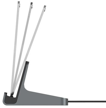 Док-станция 4smarts для планшетов VoltDock Lightning 20W Gunmetal 462267