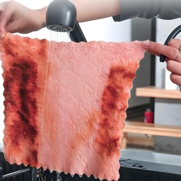 Кухонные салфетки из микрофибры, впитывающие салфетки для окон из микрофибры.