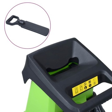 ЭЛЕКТРИЧЕСКИЙ САДОВЫЙ ИЗМЕЛЬЧИТЕЛЬ С 2 ДОПОЛНИТЕЛЬНЫМИ ЛЕЗВИЯМИ