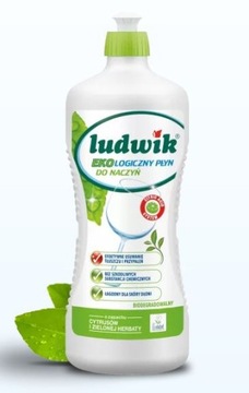 EKOLOGICZNY _ płyn do mycia naczyń Ludwik 900ml - cytrusy i zielona herbata