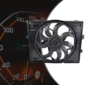 Вентилятор радиатора для BMW 3 F30 Lci F20 Lift F33 F36, мощный двигатель 400 Вт