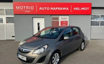 Opel Corsa D Hatchback 5d Facelifting 1.4 Twinport ECOTEC 100KM 2012 Opel Corsa LIFT 2012R, 1.4 101KM, Klima, Alu, Zarejestrowana w Polsce, VAT