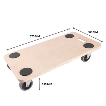 PLATFORMA WÓZEK TRANSPORTOWY MAGAZYN MEBLI 200KG